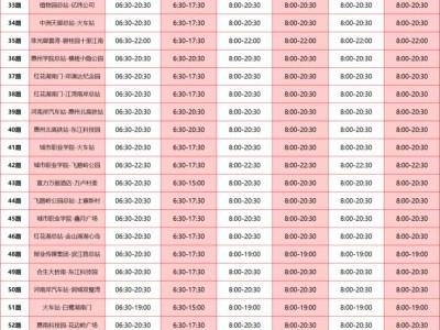 2025年惠城公交春节时间和班次调整公告