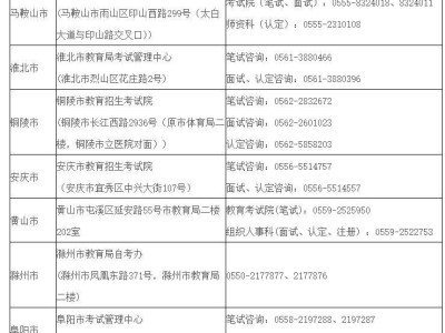 2025安徽省下半年中小学教师资格考试报名指南