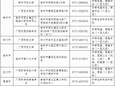 2025年上半年广西书画等级考试报考公告