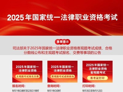 2025年国家统一法律职业资格客观题考试成绩查询官网入口