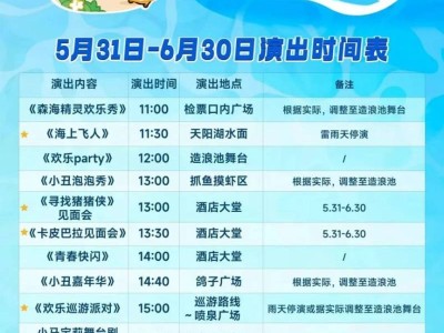 广州4大玩水乐园游玩攻略（时间+地点+门票）