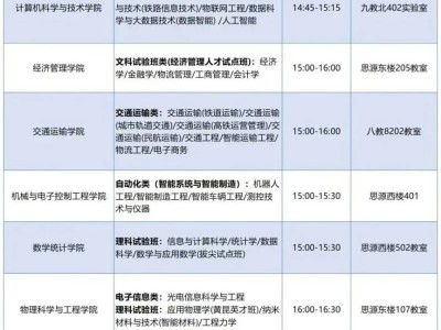 2025北京交通大学校园开放日活动攻略（时间+地点+内容）