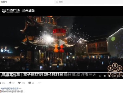 2025兰州城关万达春节非遗盒子花灯观赏时间