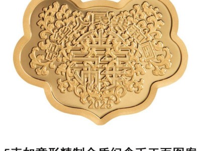 2025吉祥文化金银纪念币发行公告（附时间+入口+图样）