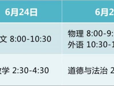 2025北京大兴一中东校区考点信息（考试时间+考点安排）