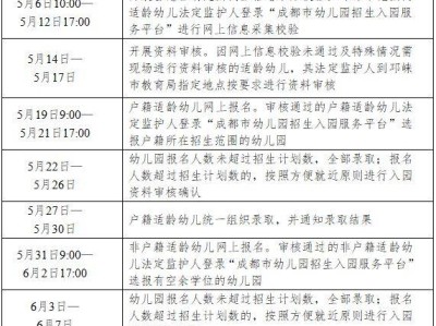 2025年邛崃市幼儿园招生公告