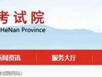 河南省教育考试院官网登录入口