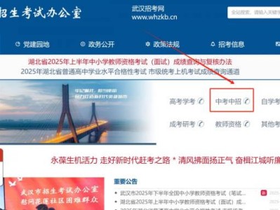 2025武汉招生考试办公室查中考成绩入口https://www.whzkb.cn/