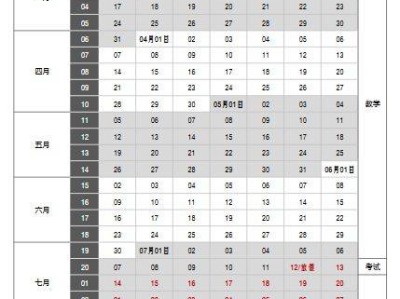 天津农学院2024-2025学年第二学期校历