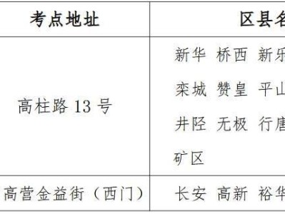 2025石家庄初中学业水平考试艺术联考时间及地点
