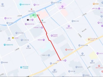 2025南通海安龙狮巡游活动交通管制路线图