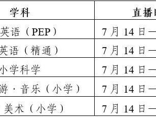 2025秋季人教版教材培训时间安排