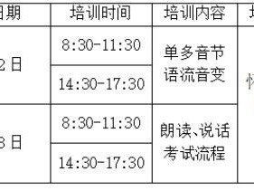 漳州市4月普通话培训测试准考证打印时间及入口