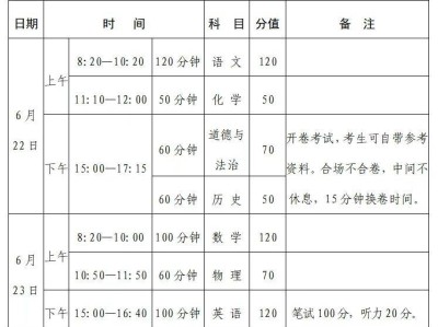 2025河南中招考试相关问题解答