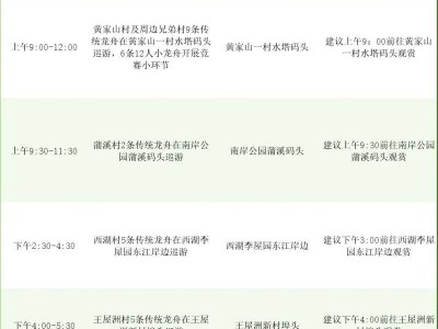 2025东莞石龙镇传统游龙活动攻略（时间+地点+安排）