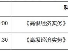 江苏2025年度高级经济专业技术资格考试公告
