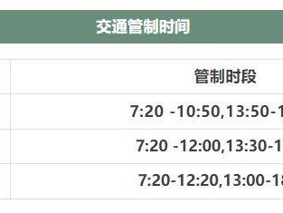 2025中考期间漳州诏安县考点交通管制时间及范围