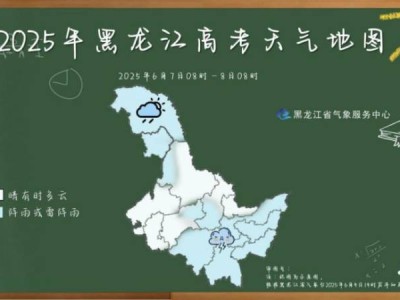 2025黑龙江高考期间会下雨吗？