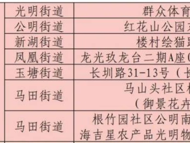 2025深圳光明区迎春花市时间地点汇总