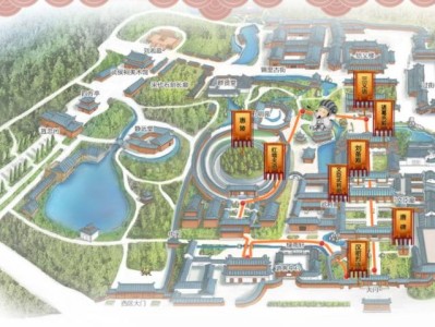 成都武侯祠旅游路线图(附游玩时长+开放时间)