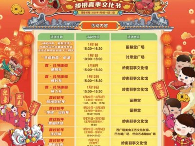 2025年春节广州沙湾古镇春节活动指南(时间+地点+门票)