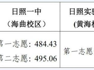 2025年市区公办普通高中二批录取分数线（附录取结果查询入口）