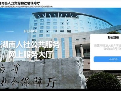 湖南人社公共服务网上服务大厅官网档案查询入口
