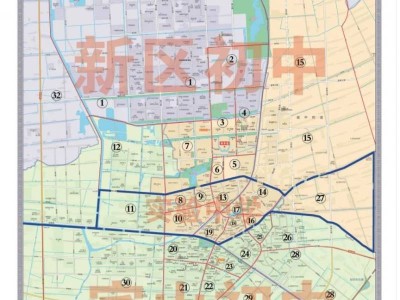 2025南通如东县初中学校施教区范围划分一览