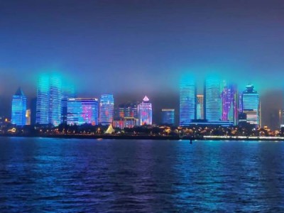 2025青岛端午节灯光秀时间