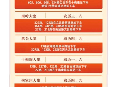青岛李沧赶集攻略(时间+交通)