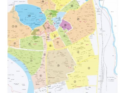 2025年新会圭峰会城小学学区划分图