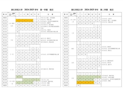 2025金华各大学春季开学时间