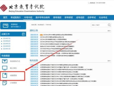 2025北京教育考试院中考成绩查询地址