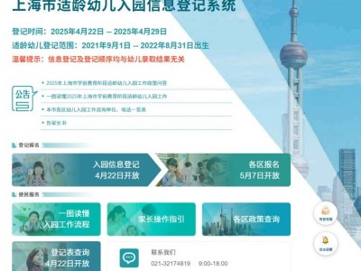 2025上海虹口区幼儿园入园报名攻略(时间+条件+材料+入口)