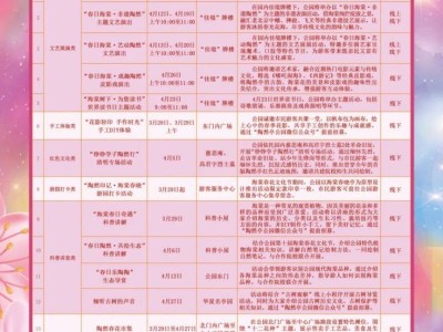 2025北京陶然亭公园春花文化节活动时间安排