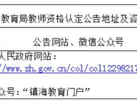 镇海区2025年上半年中小学（幼儿园）教师资格认定公告