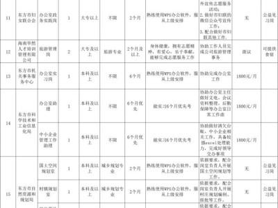 2025东方市返家乡社会实践活动（时间+岗位+条件+报名）