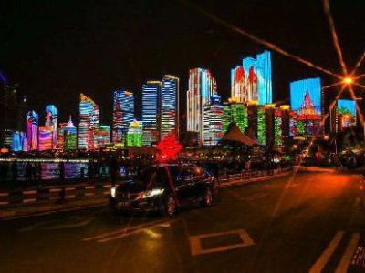 青岛五四广场灯光秀什么时间结束？