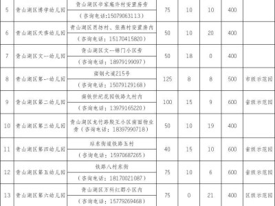 2025年南昌青山湖区公办幼儿园秋季招生政策