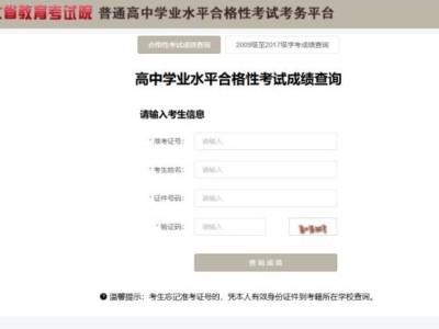 2025上半年河北高中学考成绩查询入口（www.hebeea.edu.cn/）