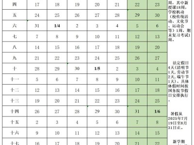 大连小学暑假放假时间2025