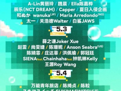 2025天津泡泡岛音乐节演出全阵容已公布(附时间表)
