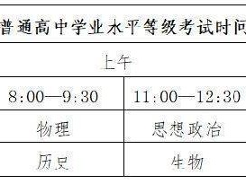 2025临沂夏季高考考试时间