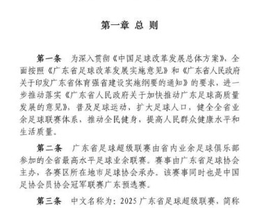 2025粤超联赛时间+地点+赛程+积分方法+亮点