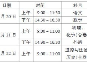 2025武汉中考是几月几号