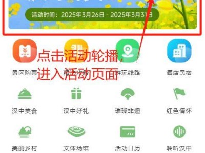 2025汉中油菜花节“畅游花海.汉中有礼”惠促活动(时间+优惠+入口)