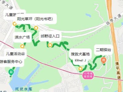 深圳雪竹径公园观光线站点+服务时间+购票入口