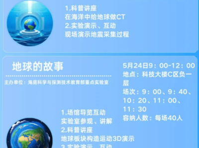 2025中国海洋大学科技周各校区活动时间表