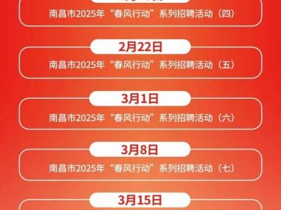 2025南昌市就业之家2月7日招聘会(时间+地点+企业)
