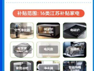 2025江苏家电补贴苏宁易购活动时间+规则